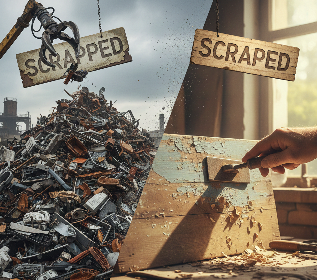 Scrapped or Scraped: Understanding the Difference