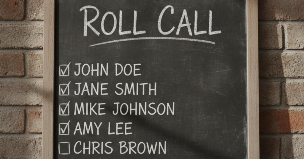 Roll Call or Role Call: Which One is Correct?