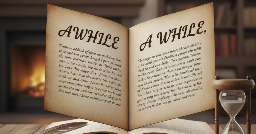 Awhile or A While: Which One Should You Use?