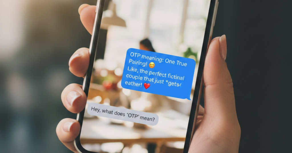 OTP Meaning Text From a Girl