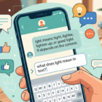 Lght Meaning in Text: What Does It Really Mean?