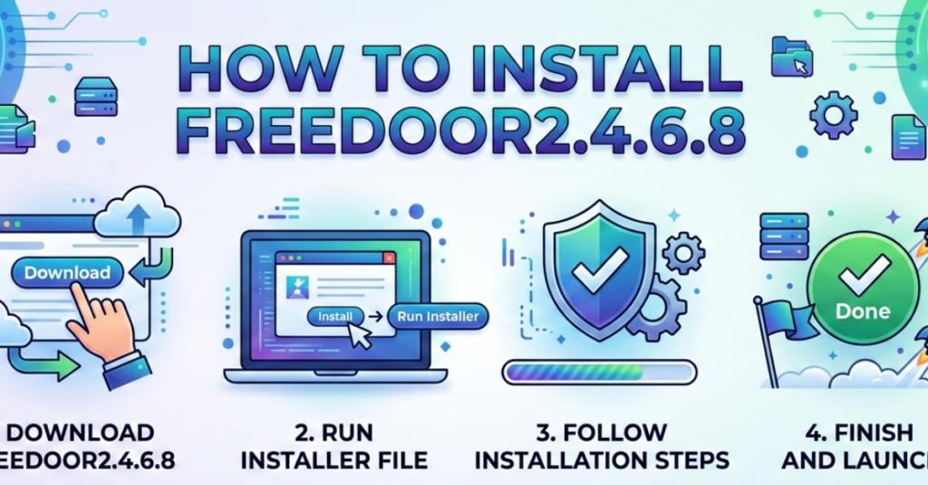 How to Install freedoor2.4.6.8 (Complete Beginner’s Guide)