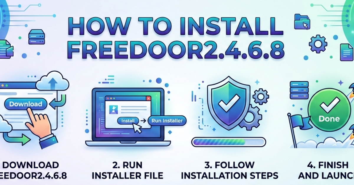 How to Install freedoor2.4.6.8 (Complete Beginner’s Guide)