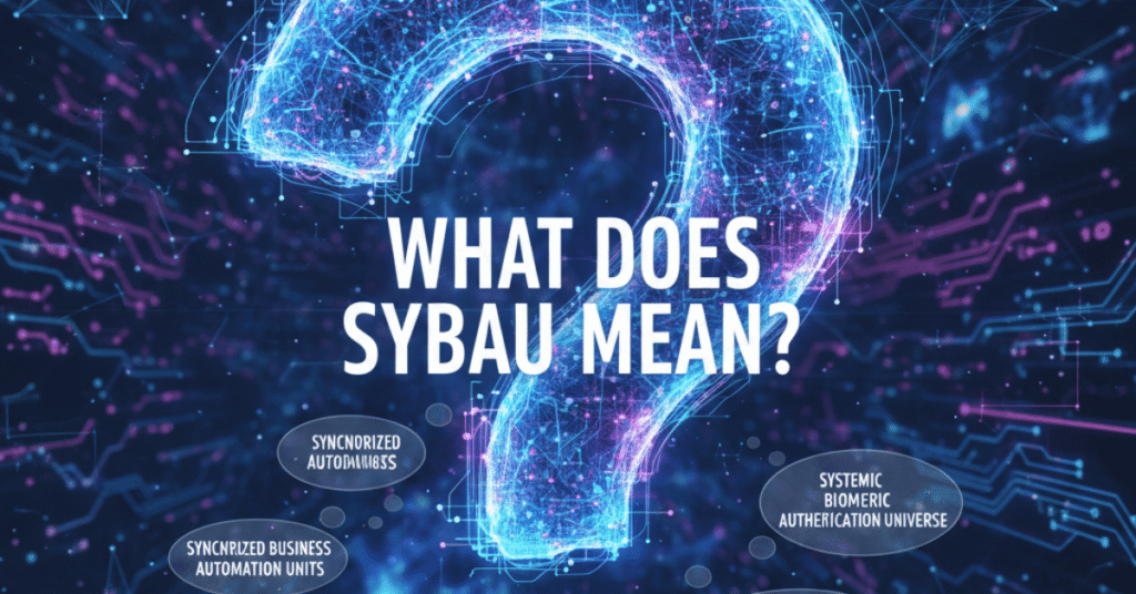 What Does SYBAU Mean?