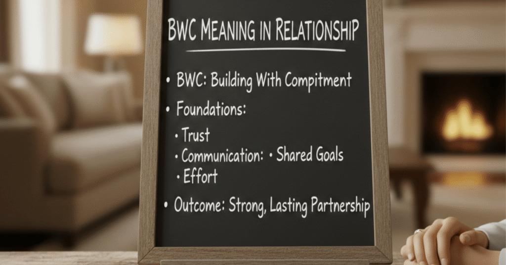 BWC Meaning in Relationship