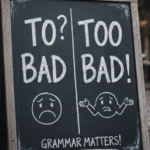 To Bad or Too Bad: Which One Is Correct?