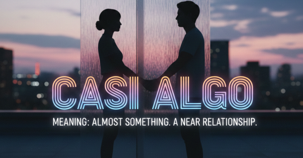 Casi Algo Meaning: What Does It Really Mean?