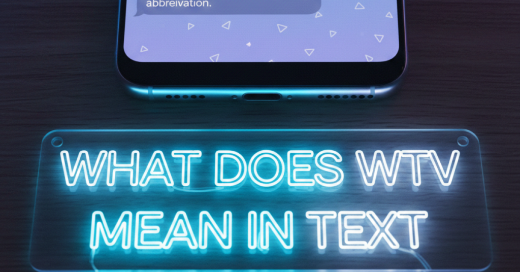 What Does WTV Mean in Text? A Complete Breakdown