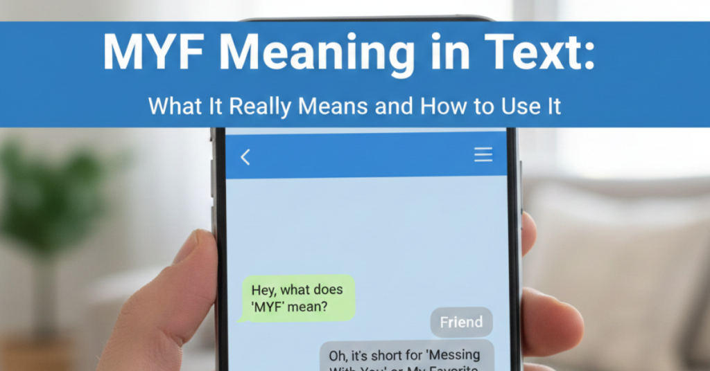 MYF Meaning in Text: What It Really Means and How to Use It