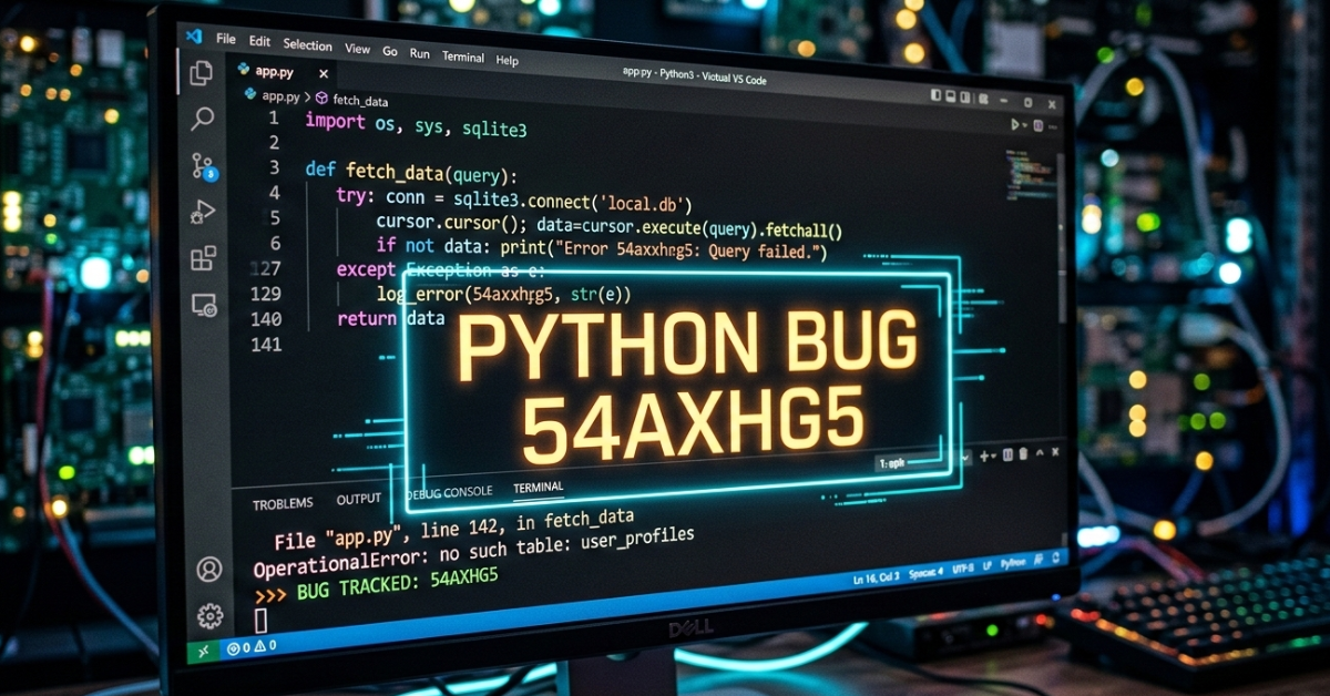 Python Bug 54axhg5: What It Is and How to Fix It